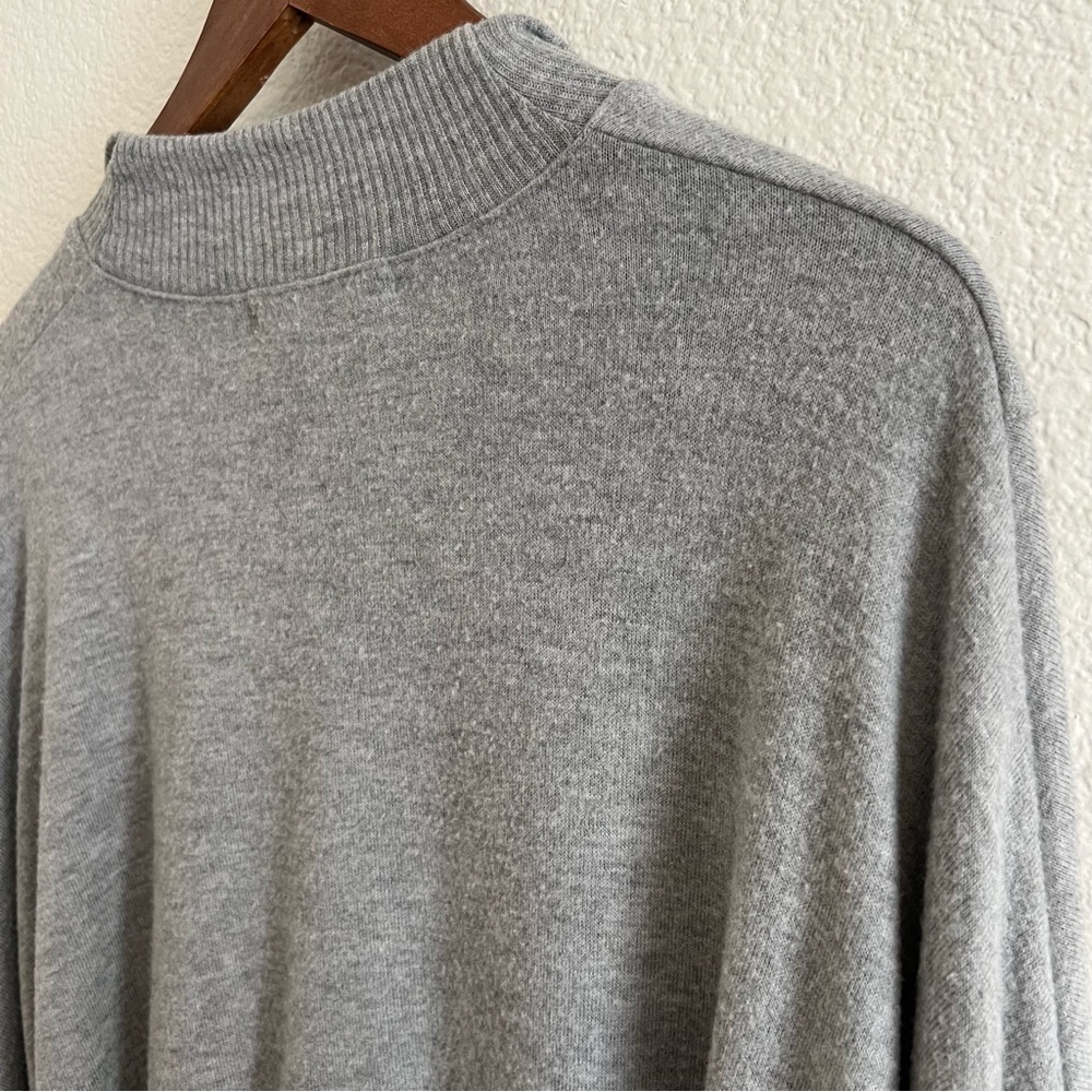 Project Social T Grey Cropped 1/4 Zip Pullover S - Picture 7 of 7